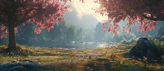 Heather and decor. with copy space image. Place for adding text or design