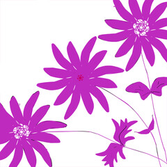 abstract floral background