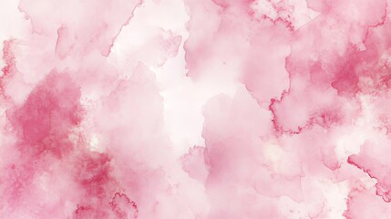 Fototapeta premium Soft Pastel Watercolor Abstract Background with Blurred Lines - Gentle Pink Pastel Wallpaper for Design Projects