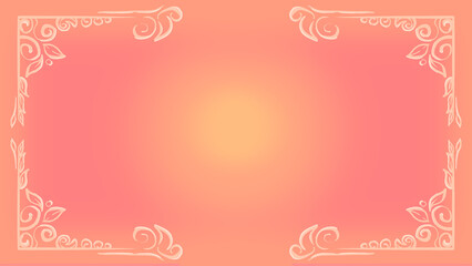 pink frame background