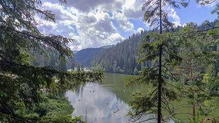 Bikaz Gorge and Lakul Roshu (Red Lake) - Eastern Carpathians - Romania - Europe 