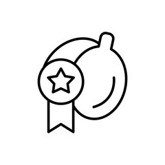 Best Palm oil outline icons, minimalist vector illustration ,simple transparent graphic element .Isolated on white background