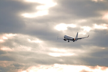 airplane flying in the sky