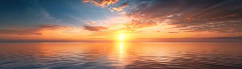 Fototapeta premium lakes, rivers, sunsets, golden hour