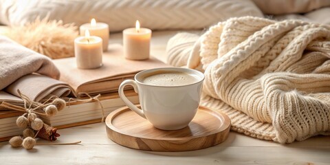 warm beige morning routine simplicity