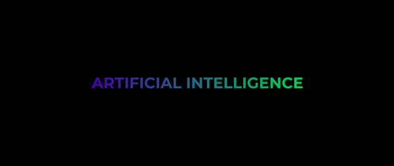 Artificial intelligence concept