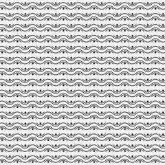 pattern with waves