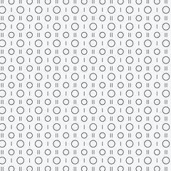 seamless pattern with circles and lines