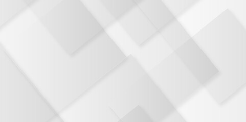Abstract white and gray technology concept diamond triangle geometric shape background. gradient vector art illustration. soft and trendy business template . futuristic concept background	