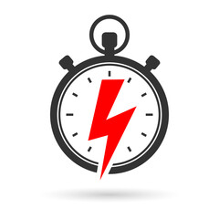 Rapid action vector icon