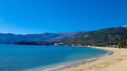 Montenegrin coast in Budva.