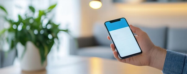 Clean and modern app design for booking professional housekeeper services, emphasizing ease and accessibility, online housekeeper, professional service booking