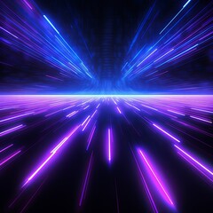 Abstract Glowing Purple Circuit Board Technology Background for Modern Websites and Presentations