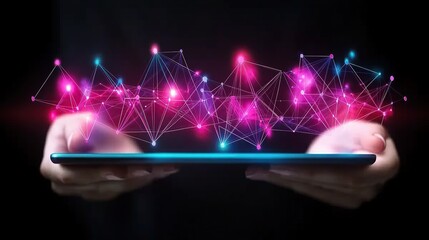 Digital Network Visualization on Tablet