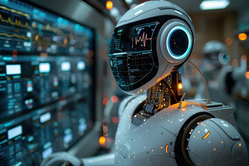 AI robots analyze radiology patient data