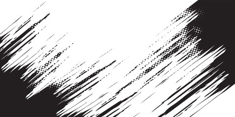 Abstract blue banner design vector, dynamic sporty horizontal background template for media promotion or web banner