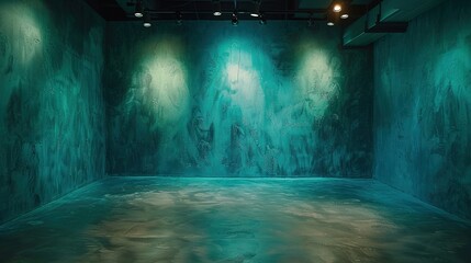 Vintage studio interior set