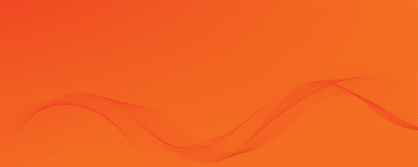 Abstract orange wave background