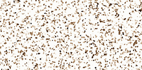 Abstract old surface of gravel stone terrazzo floor background. quartz surface white, brown for bathroom or kitchen countertop.  marble texture design terrazzo texture. 