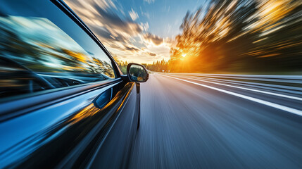 Driving on the highway