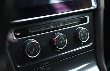 Car air condition temperature controlling switch. 