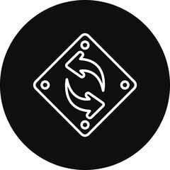 Repeat Vector Icon Design