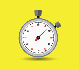 Stopwatches Clip Art Vector Illustrations Set, Timekeeping A Study in Form and Function, Measuring Time, Chronometer Styles Through Time Isolated Outline Icon Set.