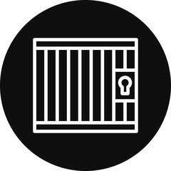 Prison Vector Icon Design