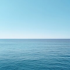 Obraz premium blue sky with sea