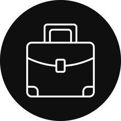 Briefcase Vector Icon Design