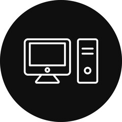 Computer Vector Icon Design