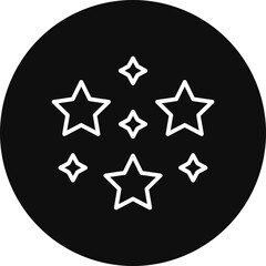 Stars Vector Icon Design