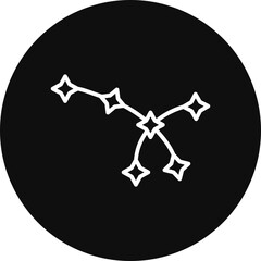 Constellation Vector Icon Design