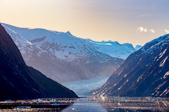cruising near Dawes glacier