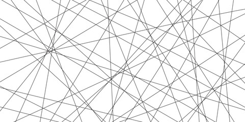 Abstract black lines with white background. Creative and geometric shape with luxury pattern and paper texture design. abstract background with stripes for website design Technology background.	