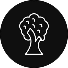 Tree Vector Icon Design