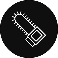 Chainsaw Vector Icon Design