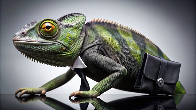 Political Chameleon: Adaptable, Ambiguous, Black, Opportunism, Flexibility