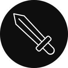 Sword Vector Icon Design