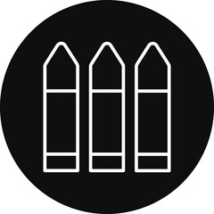 Bullet Vector Icon Design