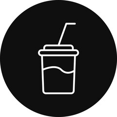 Soft Drink Vector Icon Design