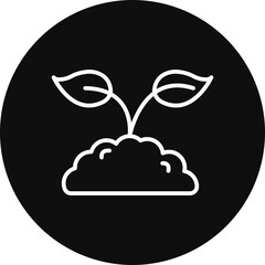 Sprout Vector Icon Design