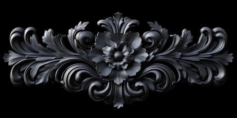 Elegant Floral Elements and Stylish Decorative Separators: Luxurious Botanical Designs for Wedding Invitations and Greeting Cards. Artistic Plant-inspired Embellishments for UI, Web Banners, and Poste