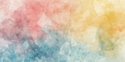 Abstract pastel color watercolor for background