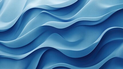 Obraz premium Blue background with subtle wave patterns, creating a calm and soothing effect