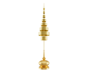 golden buddha statue umbrella