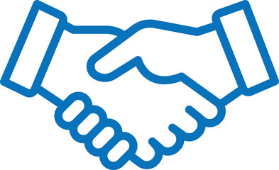 Fototapeta premium business deal icon. hand icon vector