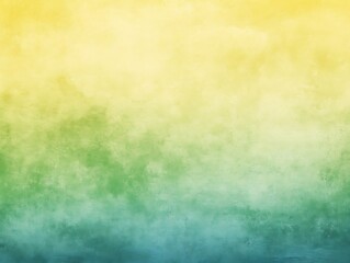 Obraz premium Warm yellow to mint green gradient background with a delicate texture.