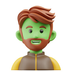 3D Avatar Cute Fashion Art Business Social Happy Cartoon