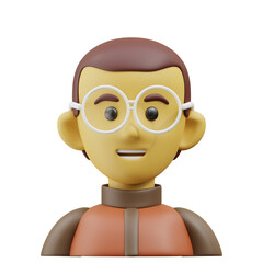 3D Avatar Cute Fashion Art Business Social Happy Cartoon